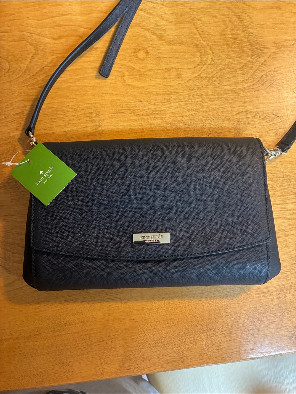 Kate Spade Black Laurel Way Greer 2016 Crossbody Bag